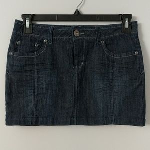 SO Jean Mini Skirt